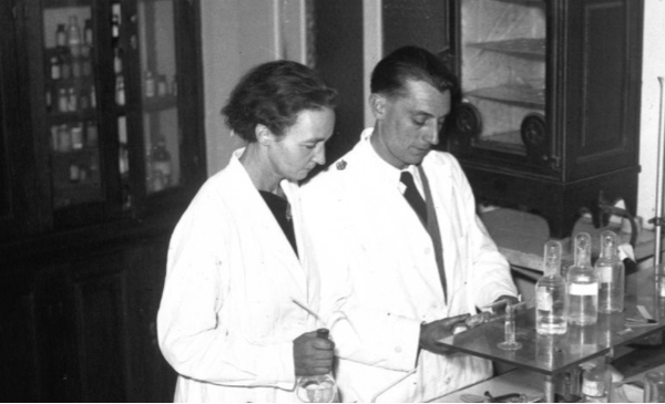 Les Joliot-Curie sur Aubervilliers